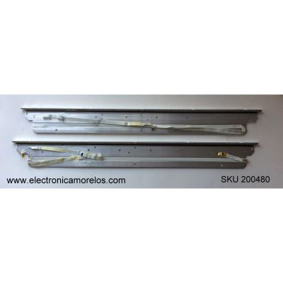 KIT DE LED PARA TV (2 PIEZAS) / SONY 4A-D078707 / 4A-D078708 / 078707N31A / 078708N31A / V500H1-LS5-TREM4 / V500H1-LS5-TLEM4 / PANEL V500HK1-LS5 REV.C1 / MODELOS KDL-50EX645 / 50L5200U / LC-50LE440U LC-50LE442U / LE50FHDF3010TA / 50K316DW